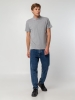 Рубашка поло мужская Spring 210, серый меланж, серый, хлопок