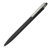 ELLE SOFT, ручка шариковая, черный, металл, синие чернила, черный, металл