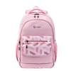Рюкзак TORBER CLASS X, розовый с орнаментом, полиэстер 900D, 45 x 30 x 18 см, розовый