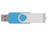 USB-флешка на 8 Гб «Квебек», голубой, soft touch