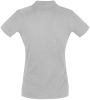Рубашка поло женская Perfect Women 180 серый меланж, серый, хлопок 85%; вискоза, 15%; плотность 180 г/м²; пике