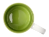 Кружка «Sublime Color XL» для сублимации, зеленый, белый, фарфор