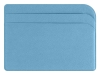 Картхолдер для пластиковых карт «Favor», голубой, пластик