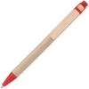 Ручка шариковая Wandy, красная, красный, пластик, картон