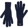 Перчатки Bernard, темно-синие, синий, шерсть, мохер 25%; австралийский меринос 25%; акрил 50%
