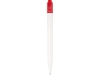 Ручка пластиковая шариковая «Thalaasa», белый, красный, пластик