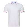 Рубашка поло мужская STAN  триколор  хлопок/полиэстер 185, 04RUS, Белый, белый, 185 гр/м2, хлопок