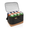Двухцветная сумка-холодильник Impact XL из RPET AWARE™ и натуральной пробки, rpet; пробка
