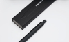 Шариковая ручка BALLPOINT BLACK черная, #000000, металл