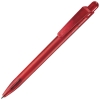 SYMPHONY FROST, ручка шариковая, фростированный красный, пластик, красный, пластик