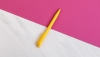 Ручка шариковая JONA, желтый, пластик