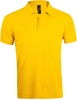 Рубашка поло мужская Prime Men 200 желтая, желтый, полиэстер 65%; хлопок 35%, плотность 200 г/м²; пике