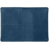 Обложка для паспорта Apache, ver.2, синяя, синий, кожа