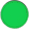 Лейбл из ПВХ с липучкой Menteqo Round, зеленый неон, зеленый