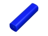 Внешний аккумулятор «Digi» прямоугольной формы, 2600 mAh, синий, пластик