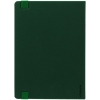 Ежедневник Peel, недатированный, зеленый, зеленый, кожзам
