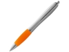 Ручка пластиковая шариковая «Nash», оранжевый, серебристый, пластик