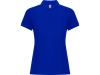 Рубашка поло «Pegaso» женская, синий, полиэстер, хлопок