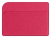 Картхолдер для пластиковых карт «Favor», розовый, пластик