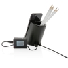 Док-станция Light up для беспроводной зарядки с подставкой для ручек, 5W, черный, abs