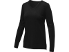 Пуловер «Stanton» с V-образным вырезом, женский, черный, вискоза