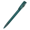 KIKI FROST, ручка шариковая, фростированный зеленый, пластик, зеленый, пластик