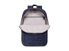 Стильный городской рюкзак с отделением для ноутбука 15.6", синий, полиэстер