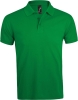 Рубашка поло мужская Prime Men 200 ярко-зеленая, зеленый, полиэстер 65%; хлопок 35%, плотность 200 г/м²; пике