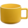 Чашка Fusion, желтая, желтый, фарфор