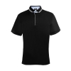 Рубашка поло мужская RODI MAN, черный, 3XL, 100% хлопок, 180 г/м2, черный, джерси, хлопок 100%, плотность 180 г/м2