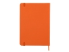 Блокнот А6 «Rainbow M», оранжевый, картон, пвх