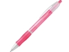 Шариковая ручка с противоскользящим покрытием «SLIM», розовый, пластик