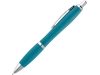 Шариковая ручка из волокон пшеничной соломы и ABS «TERRY», голубой, пластик