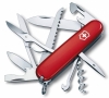 Офицерский нож Huntsman 91, красный, красный, пластик; металл