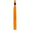 Несъемный браслет Seccur, оранжевый, оранжевый, лента - полиэстер, атлас; пластик