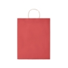 Подарочный пакет больш 90 г/м&#178;, красный, бумага