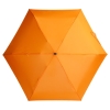 Зонт складной Five, оранжевый, оранжевый, купол - эпонж, алюминий, 190t; ручка - пластик; футляр - эва; спицы - стеклопластик