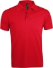 Рубашка поло мужская Prime Men 200 красная, красный, полиэстер 65%; хлопок 35%, плотность 200 г/м²; пике