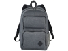 Рюкзак «Graphite Deluxe» для ноутбуков 15,6", серый, полиэстер