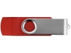 USB/micro USB-флешка на 16 Гб «Квебек OTG», красный, soft touch