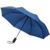 Складной зонт Magic с проявляющимся рисунком, синий, синий, ручка - пластик; купол - эпонж, 190t; спицы - стеклопластик
