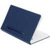 Ежедневник Magnet Shall с ручкой, синий, синий, искусственная кожа; покрытие софт-тач