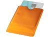 Бумажник для карт с RFID-чипом для смартфона, оранжевый, алюминий