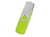 USB/micro USB-флешка на 16 Гб «Квебек OTG», зеленый, soft touch