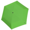 Складной зонт U.200, зеленый, зеленый, купол - эпонж, спицы - алюминий и фибергласс