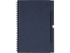 Блокнот A5 «Luciano Eco» с карандашом, синий, бумага