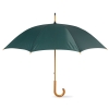 Зонт-трость, зеленый, полиэстер