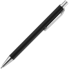 Ручка шариковая Lobby Soft Touch Chrome, черная, черный