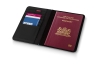 Обложка для паспорта «Odyssey», черный, тарпаулин