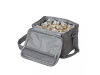 Изотермическая сумка-холодильник на 12 банок 0,5л, серый, полиэстер